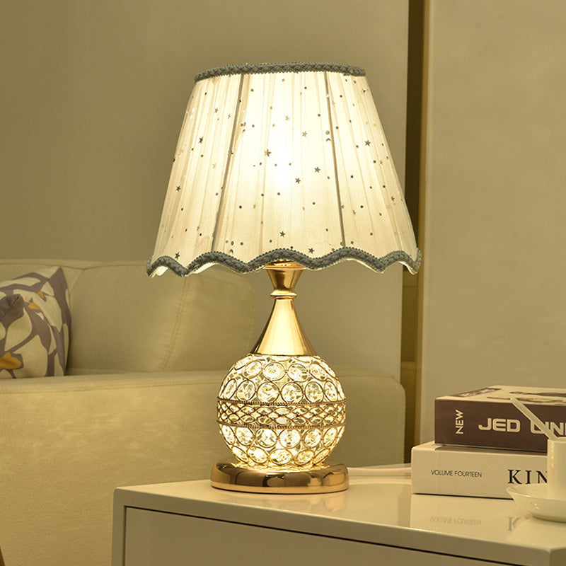 Crystal Desk Lamp for Bedroom