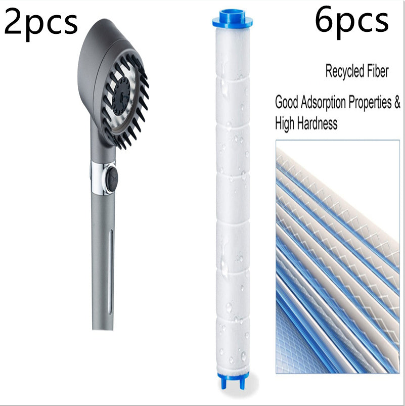 3-Modes High-Pressure Shower Head