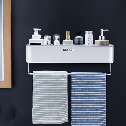 Wall-Mounted Bathroom Shelf Organizer