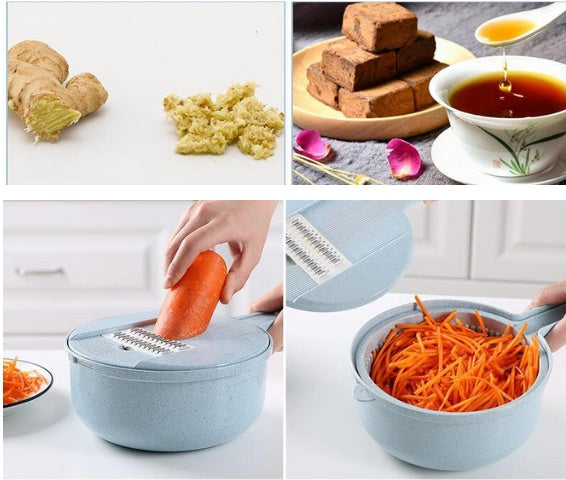 8-in-1 Mandoline Slicer Vegetable Cutter