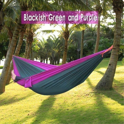 Portable Nylon Double Hammock