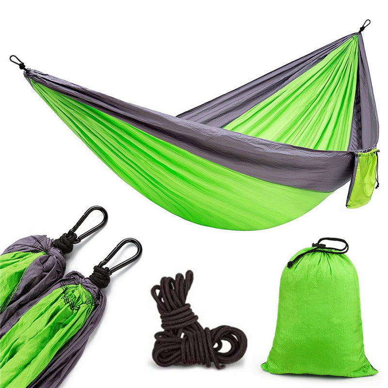 Portable Nylon Double Hammock