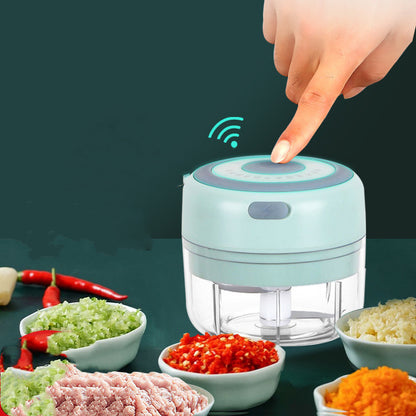 Mini Electric Garlic Chopper USB Charging Vegetable Crusher