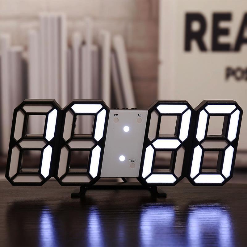 Three-Dimensional Silent Digital Wall Clock