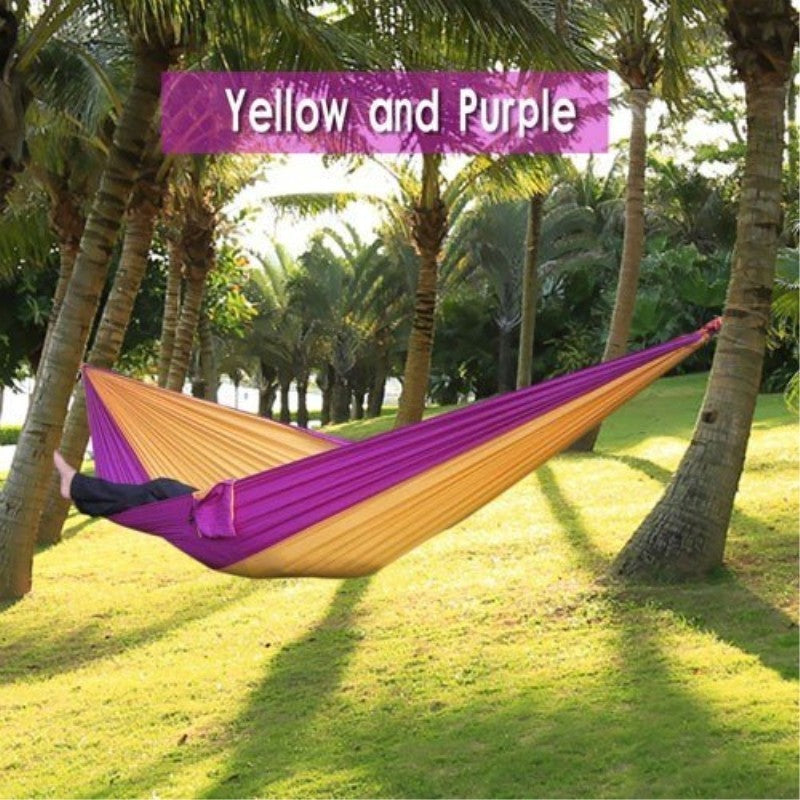 Portable Nylon Double Hammock