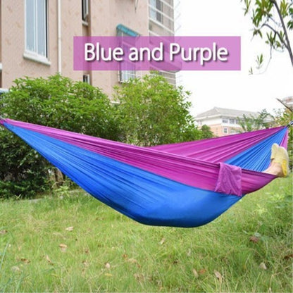 Portable Nylon Double Hammock