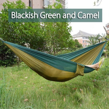 Portable Nylon Double Hammock