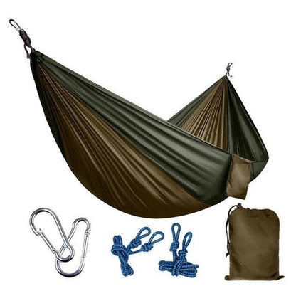 Portable Nylon Double Hammock