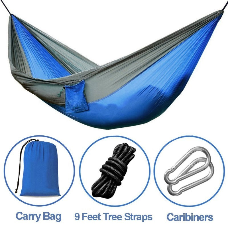 Portable Nylon Double Hammock