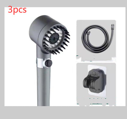 3-Modes High-Pressure Shower Head