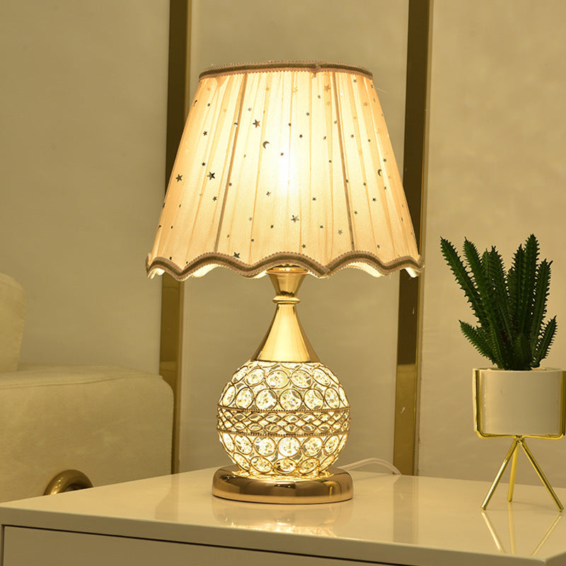 Crystal Desk Lamp for Bedroom