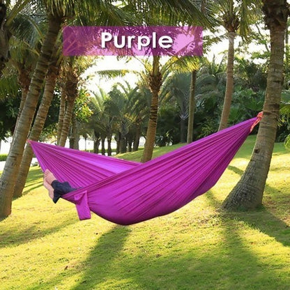 Portable Nylon Double Hammock