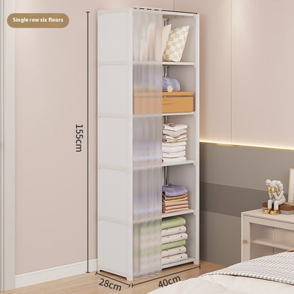 Dust-Proof Wardrobe Storage Cabinet Combination Locker