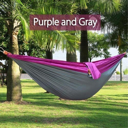 Portable Nylon Double Hammock