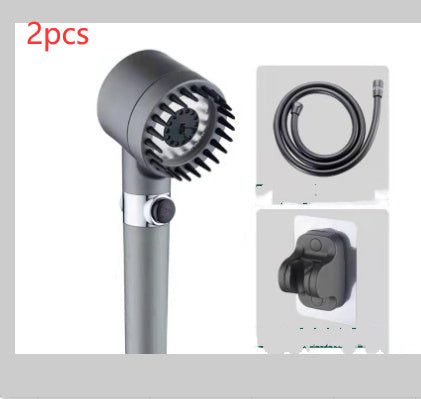 3-Modes High-Pressure Shower Head