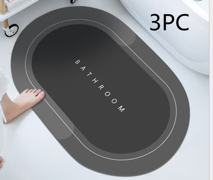 Quick-Drying Absorbent Bathroom Floor Mat