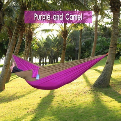 Portable Nylon Double Hammock