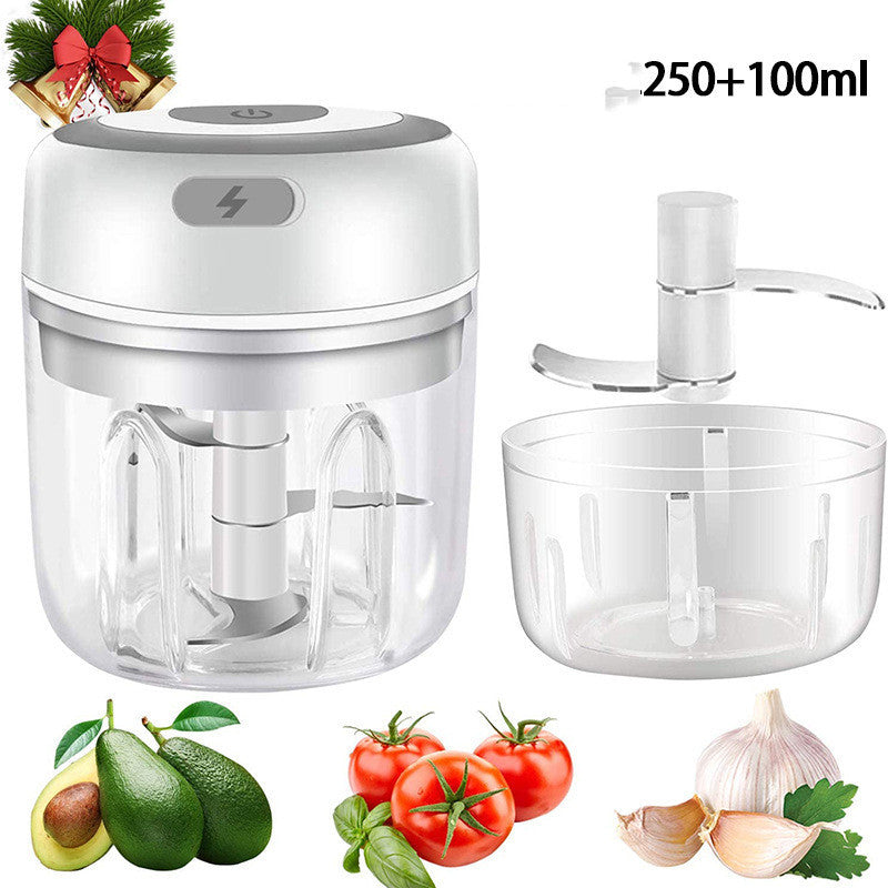 Mini Electric Garlic Chopper USB Charging Vegetable Crusher