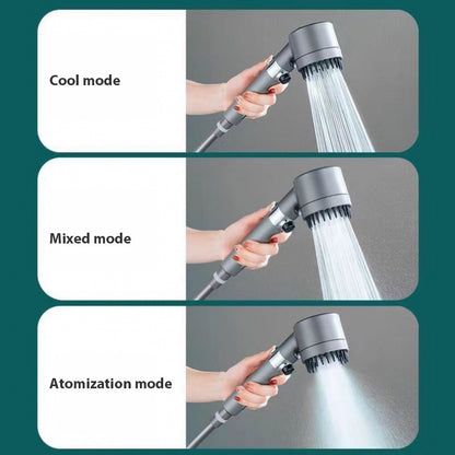 3-Modes High-Pressure Shower Head