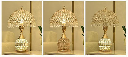 Crystal Desk Lamp for Bedroom