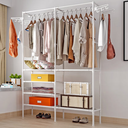 Dormitory Clothes Rack Storage Organizer