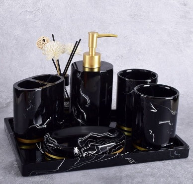 High-End Ceramic Bathroom Set