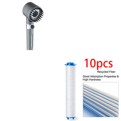 3-Modes High-Pressure Shower Head