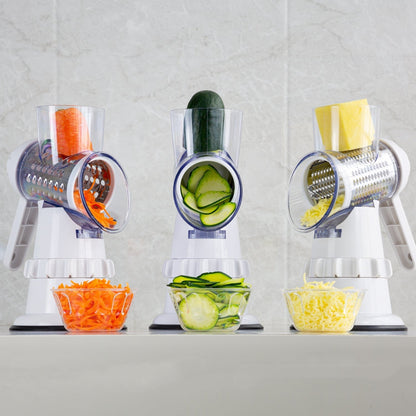 3-in-1 Vegetable Slicer Grater Chopper