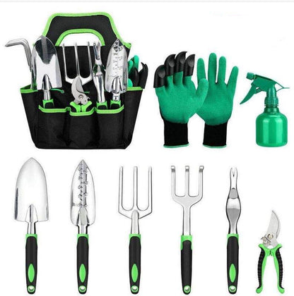 9-Piece Aluminum Alloy Garden Tools Set