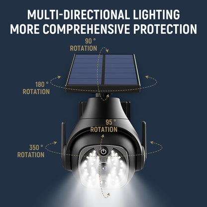 Solar Powered Outdoor Courtyard Lights