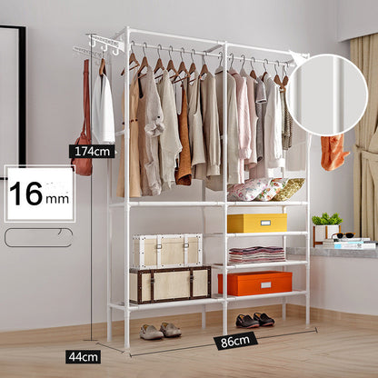 Dormitory Clothes Rack Storage Organizer